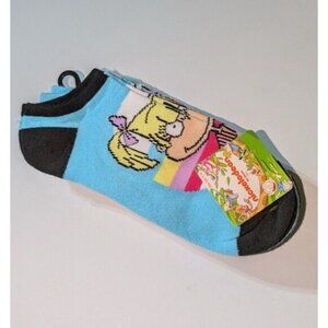 NWT Nickelodeon Socks Women's 4-10 No Show 90s Shows Rugrats Rocco's Modern Life